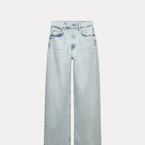Zara Light Blue Flare Jeans
